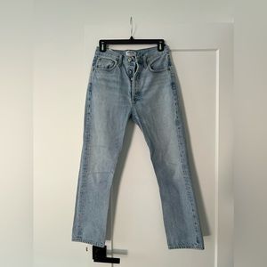 Agolde Riley Straight Crop jeans